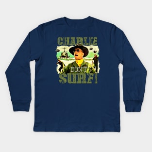 Charlie Don't Surf Kids Long Sleeve T-Shirt